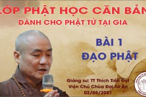 LỚP PHẬT PHÁP CĂN BẢN CHÙA ĐẠI TỪ ÂN  BÀI 1 ĐẠO PHẬT 