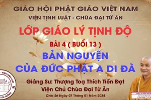 BÀI 4 – BẢN NGUYỆN CỦA ĐỨC PHẬT A DI ĐÀ – BUỔI 13