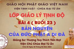 BÀI 4 – BẢN NGUYỆN CỦA ĐỨC PHẬT A DI ĐÀ – BUỔI 23