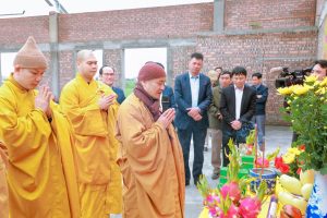 LỄ CẤT NÓC GIẢNG ĐƯỜNG CHÙA PHÚC ÂN – THÚY DĨNH